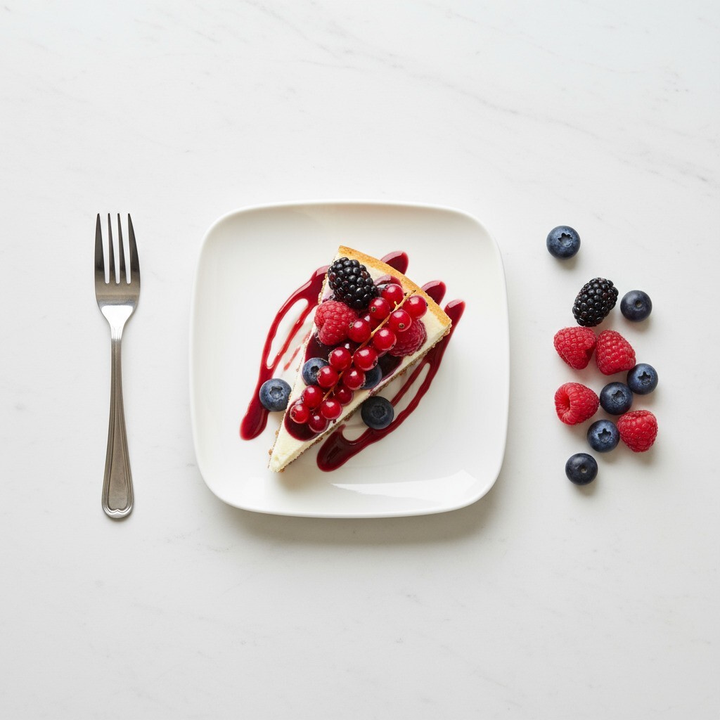 Cheesecake (Orman Meyveli)
