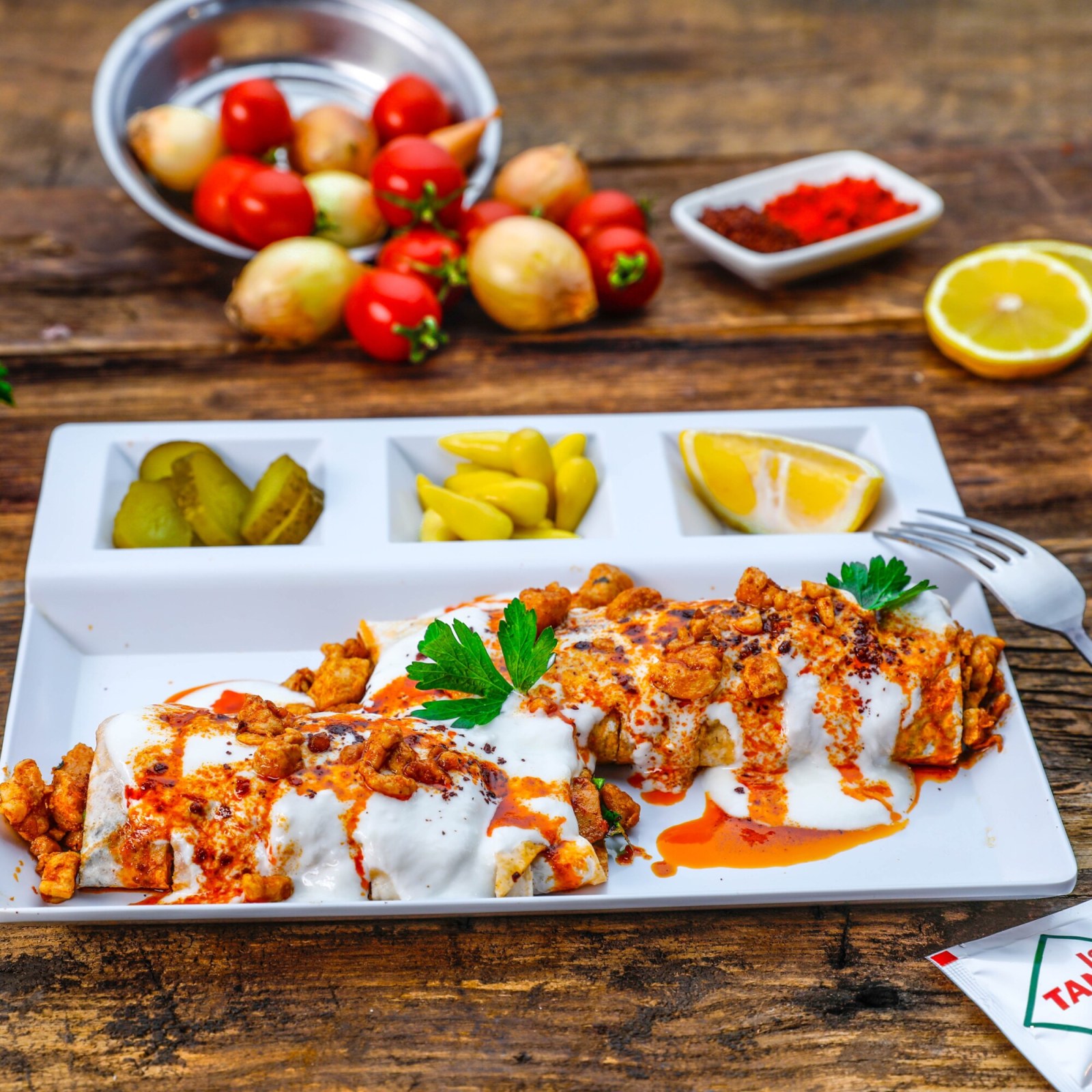 Tavuk Yoğurtlu Tantuni