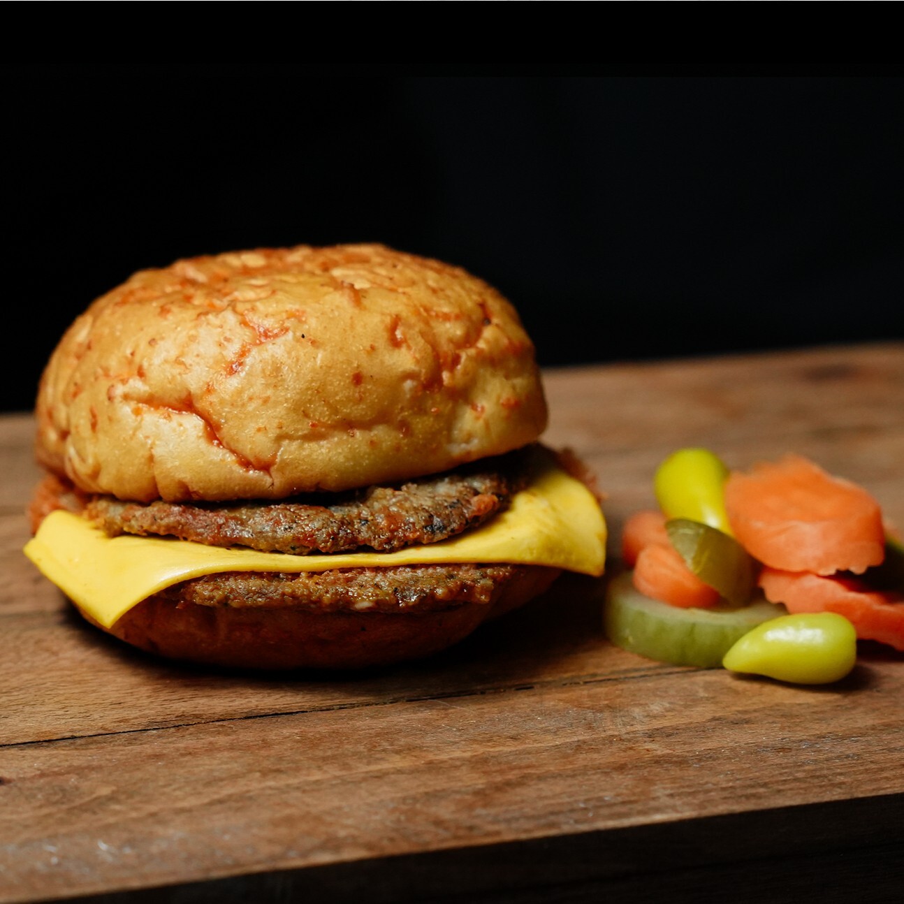 Double Islak Hamburger