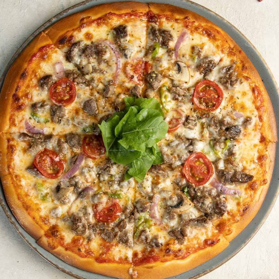 kavurmalı pizza