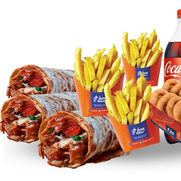 3 Kişilik Combo Menüsü