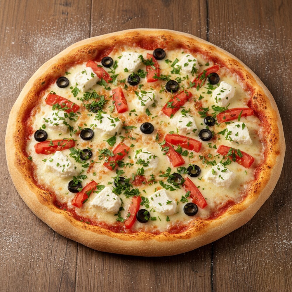 Büyük Boy Akdeniz Pizza