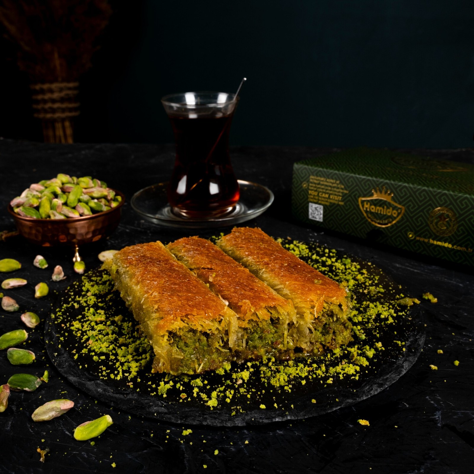 Fıstıklı Burma Kadayıf (1 Kg)