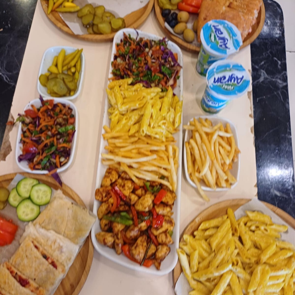 Duble Ballı Bademli Tavuk Porsiyon