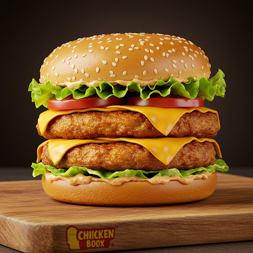 Double Chicken Burger
