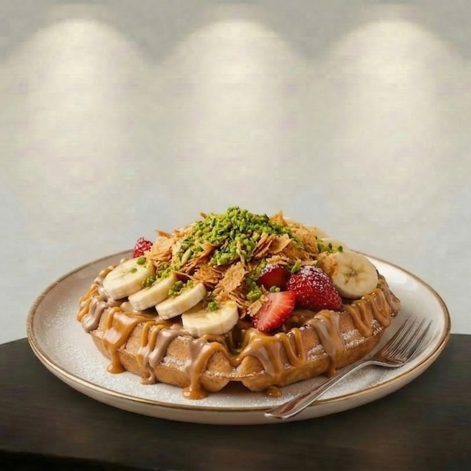 Karamel Şöleni Çıtır Waffle