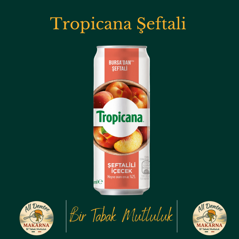 Tropicana Şeftali 330 Ml