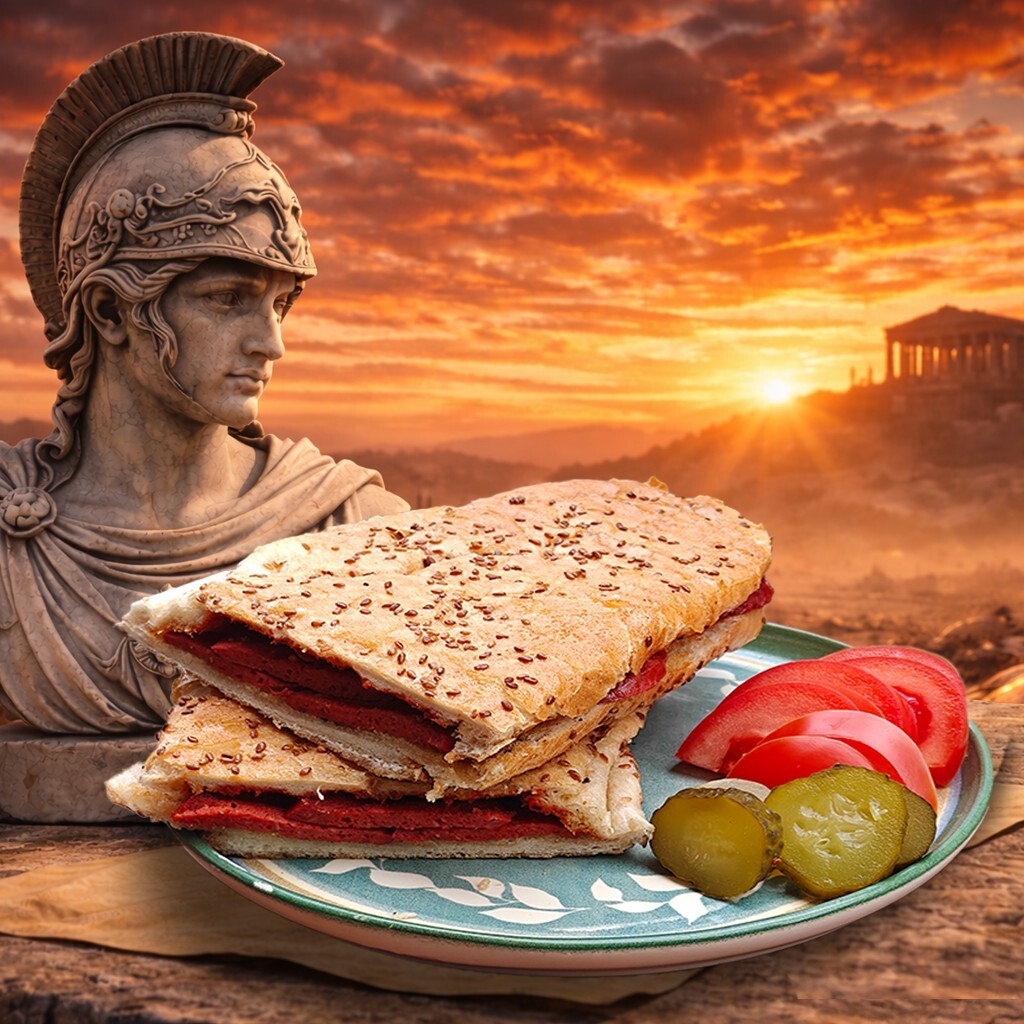 Tam Ekmek Ares Sucuklu Tost