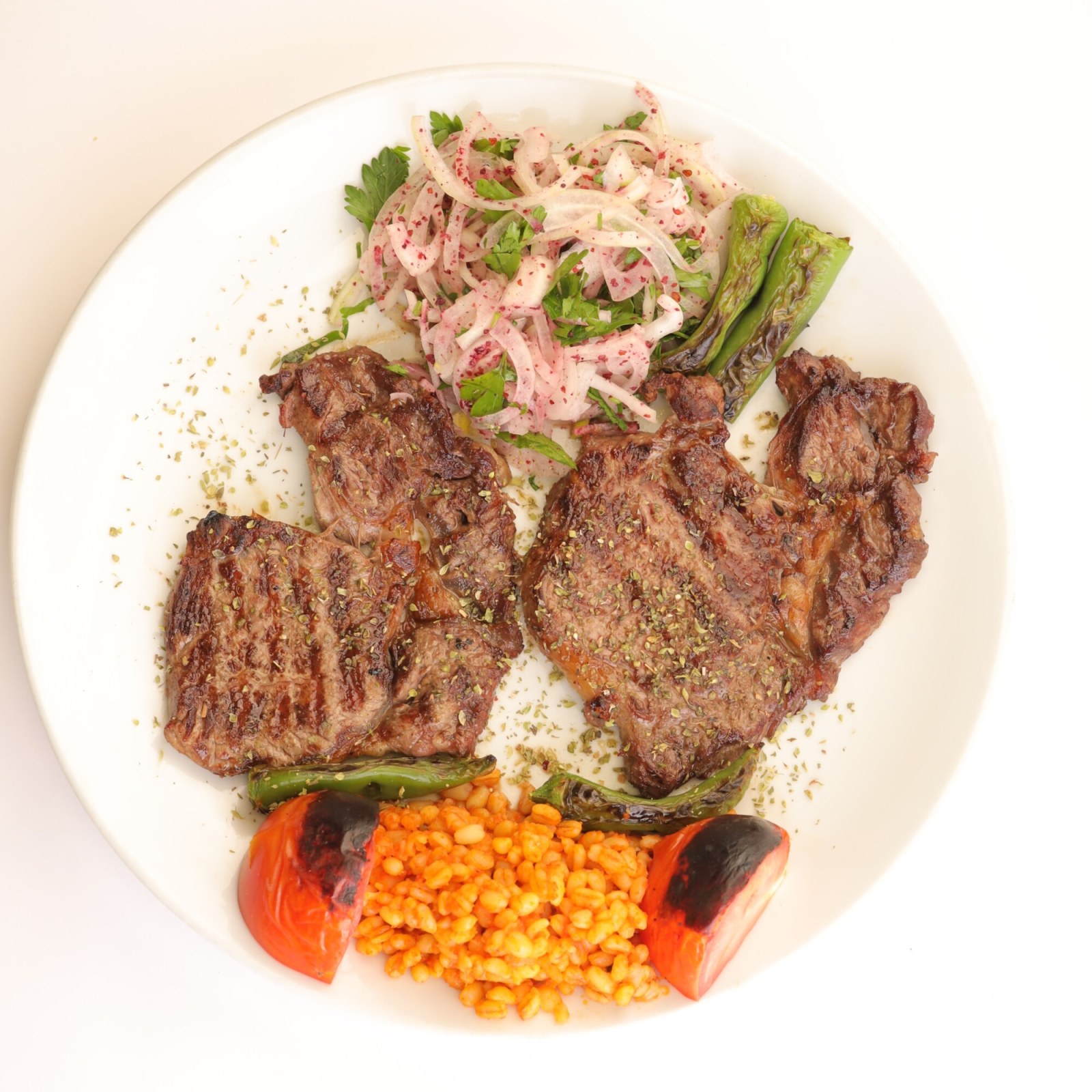 Izgara Kuzu Külbastı Menü (1 kg.)