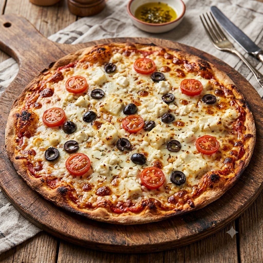 Akdeniz Pizza (Büyük)