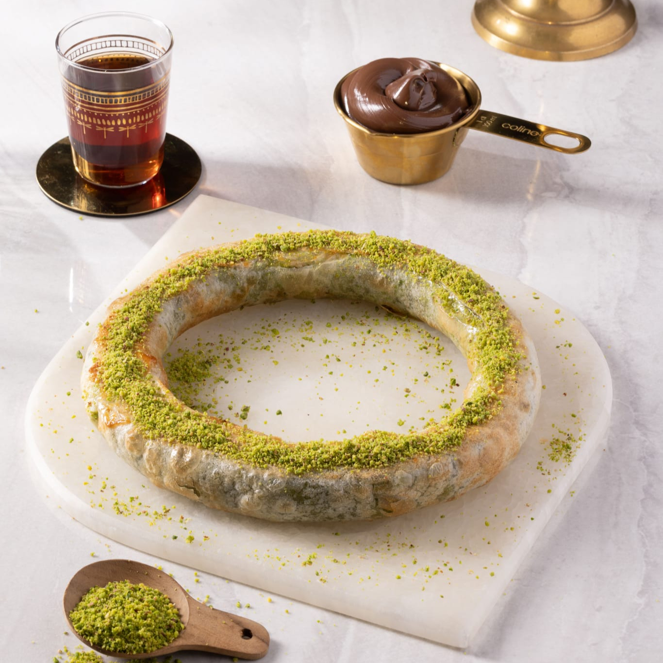 Çikolatalı Simit Katmer (2 Kişilik)