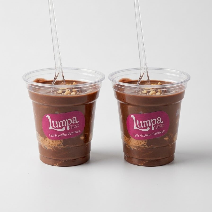 Bubble Waffle Cup 2 Adet