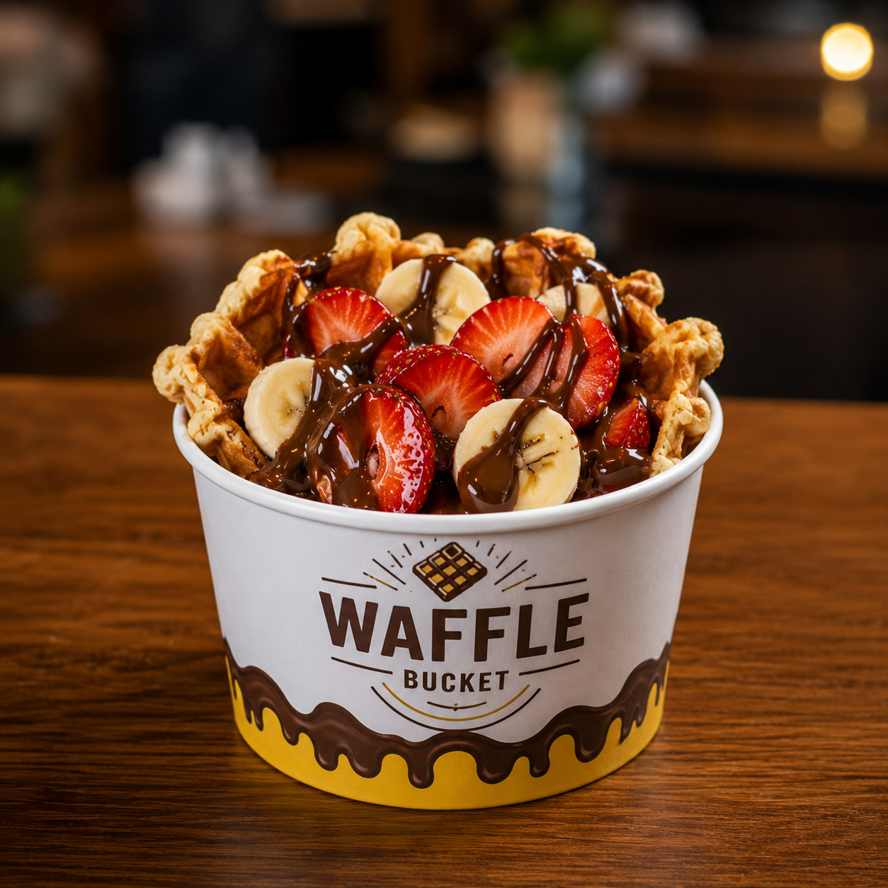Waffle Bowl Yarım