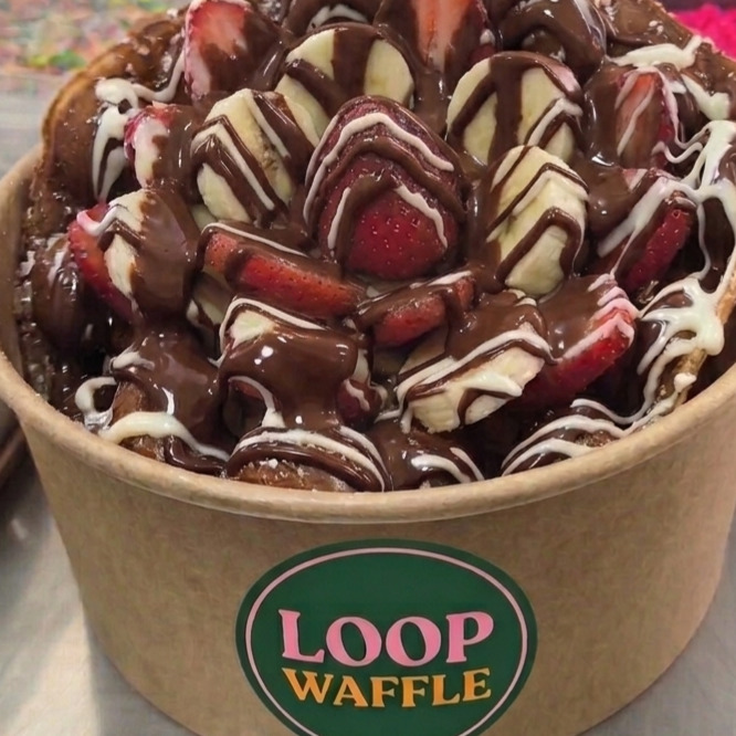Sütlü Çikolatalı Waffle Bowl
