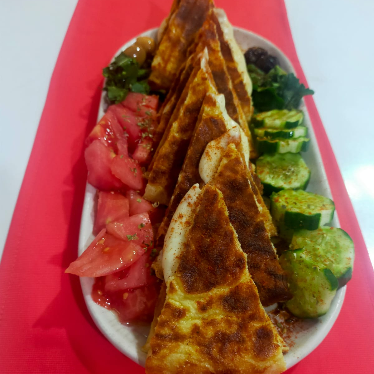Karışık Bazlama Tost