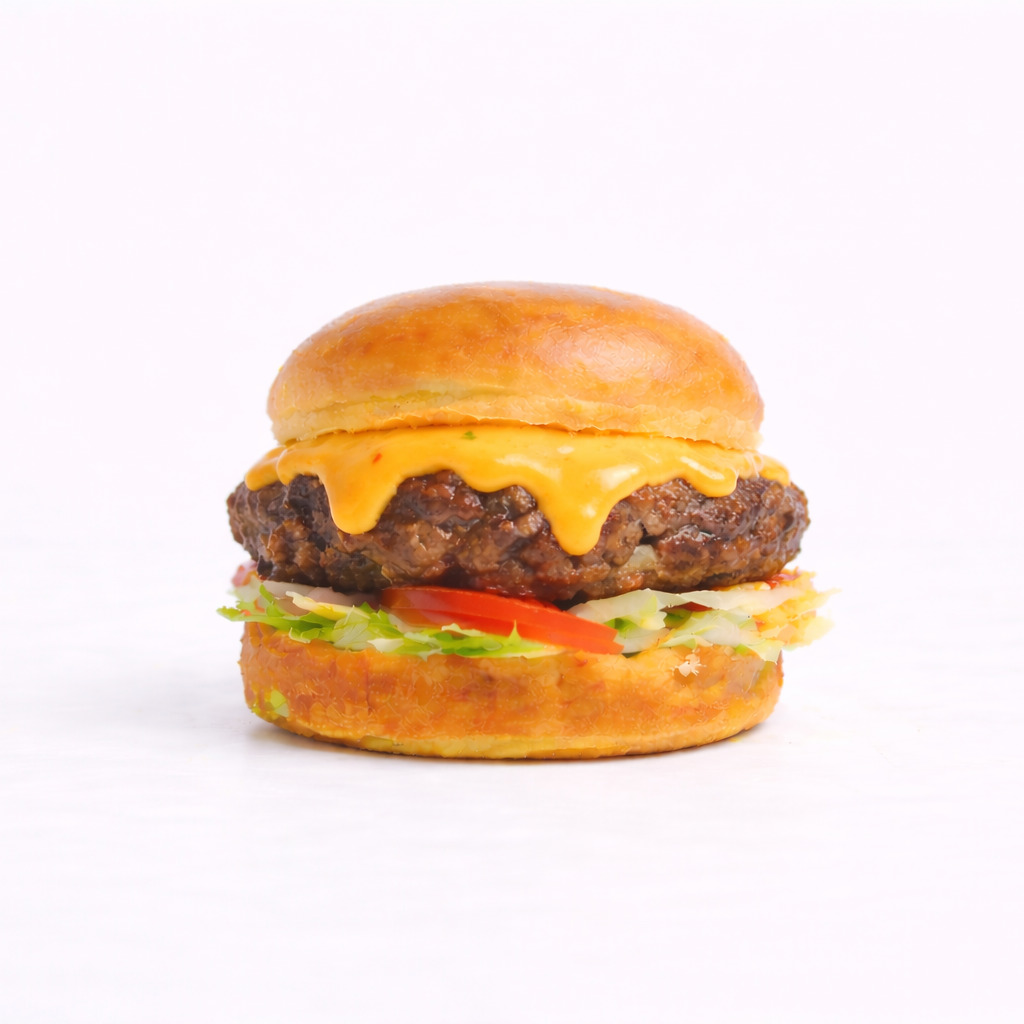 Cheddarlı Köfte Burger