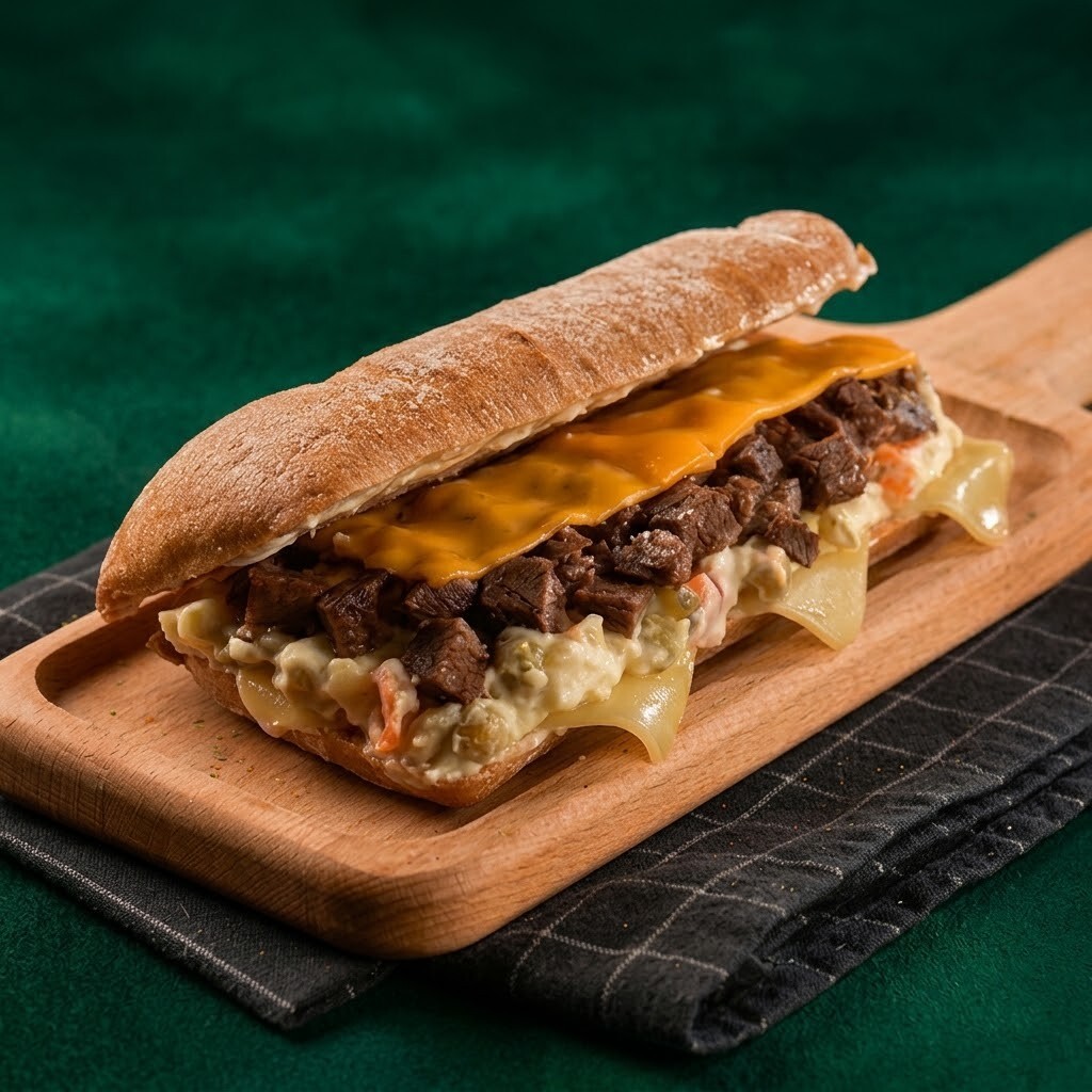 Kavurmalı American Sandwich