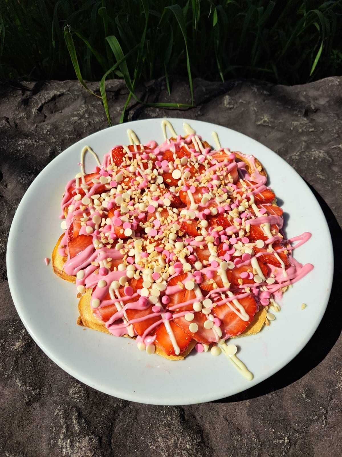 Pink Queen Waffle