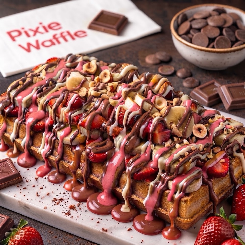Pixie Çilek Rüyası Waffle (double)