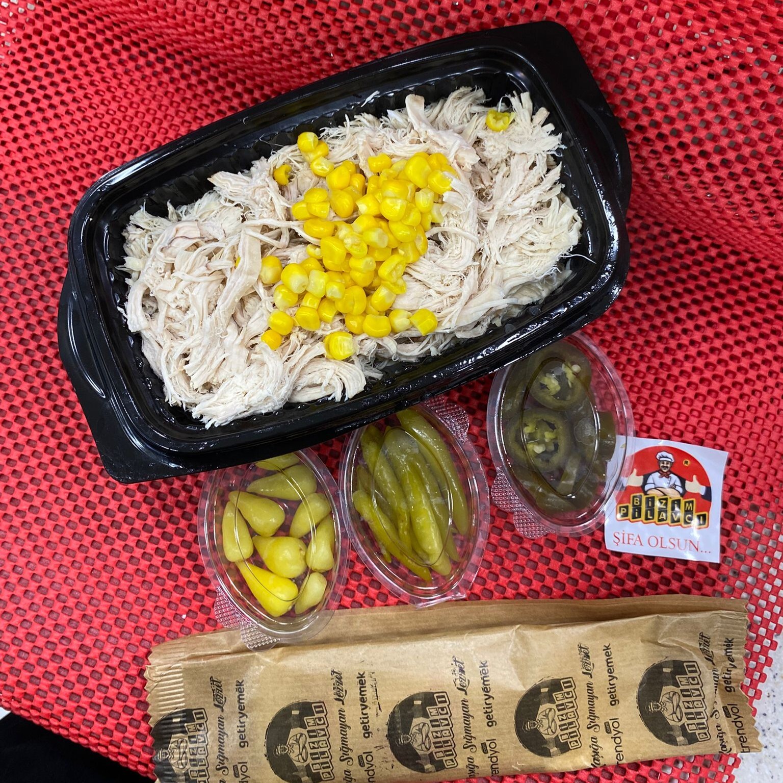 Duble Tavuklu Mısırlı Pilav
