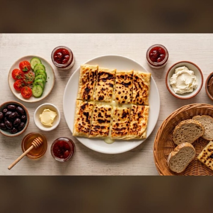 Gözleme Kahvaltım(kendin oluştur)