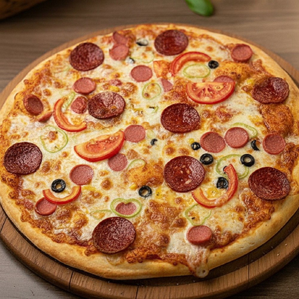 Süper Pizza Büyük Boy
