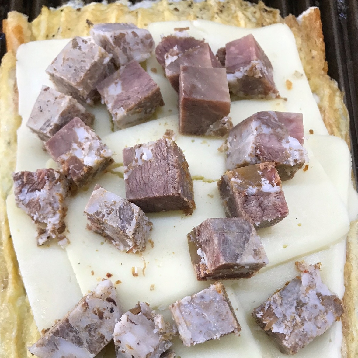 Dana Kavurmalı Yumurtalı Tost