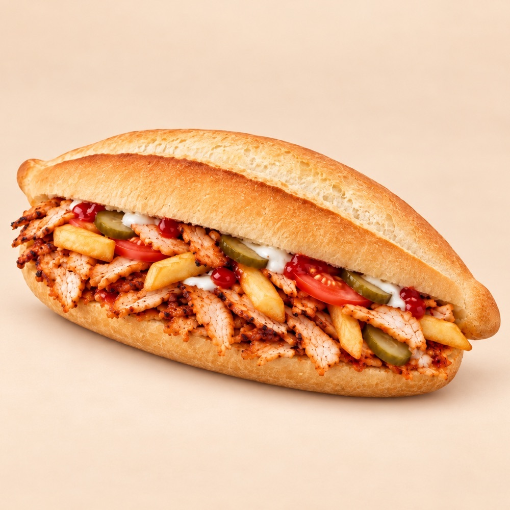 150 Gr Tam Ekmek Tavuk Döner