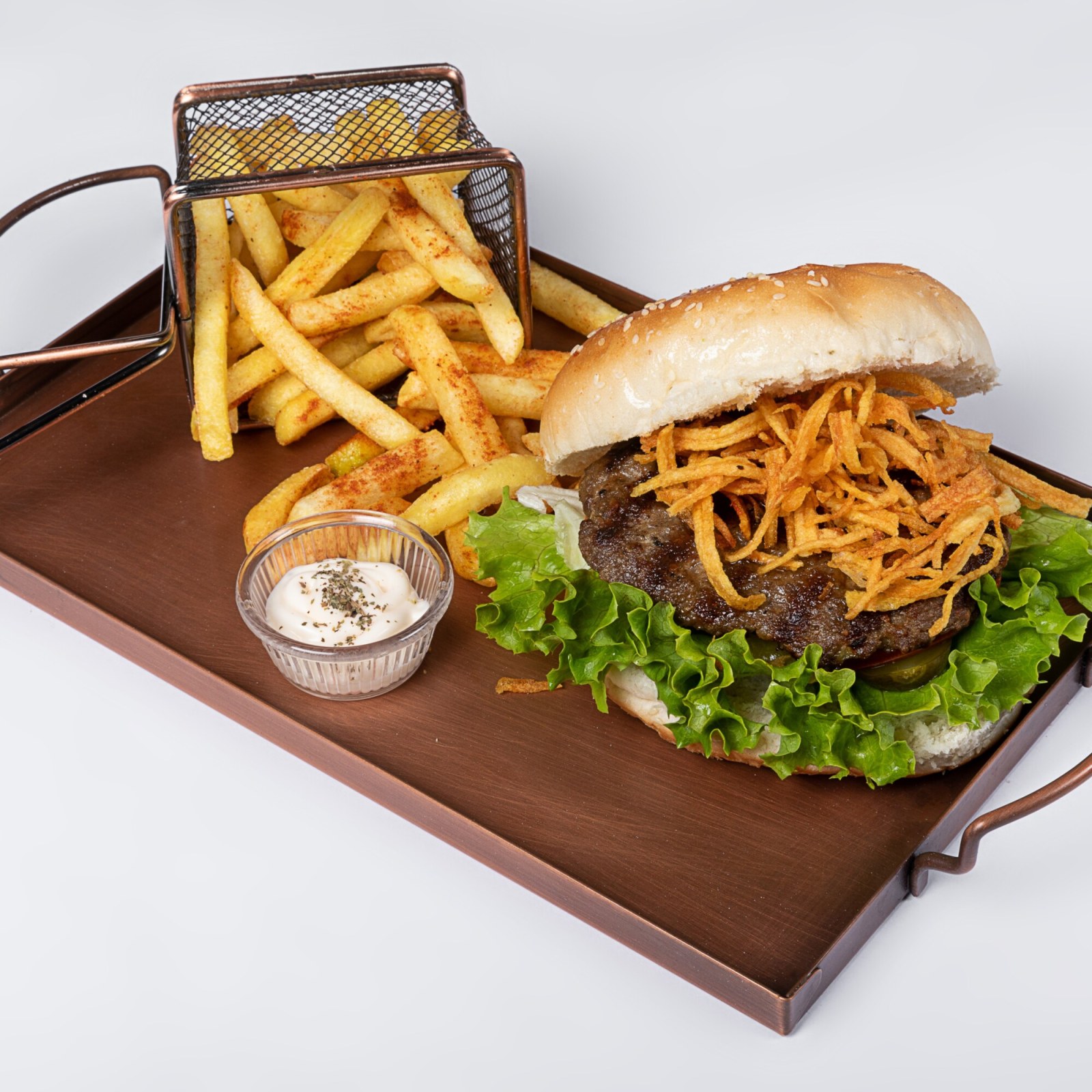Kibrit Patates Burger