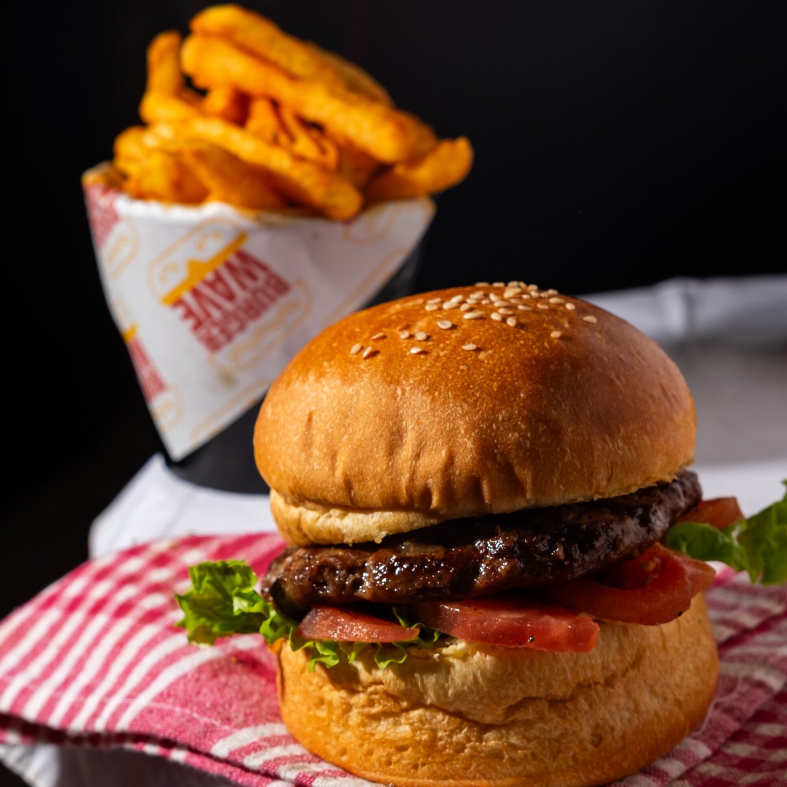 Kids Burger Menü