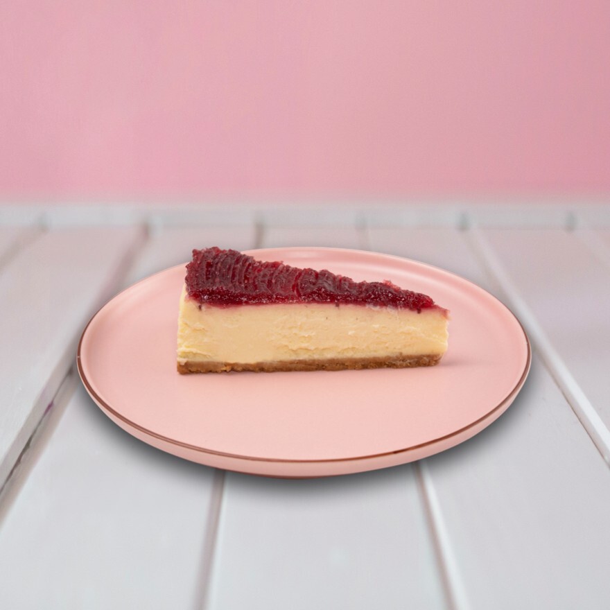 Ricotta ve Frambuazlı Cheesecake