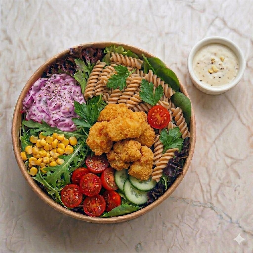 Çıtır Tavuklu Salata