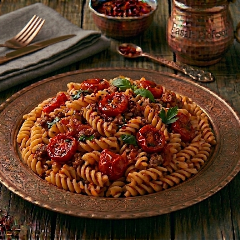 Domatesli Makarna