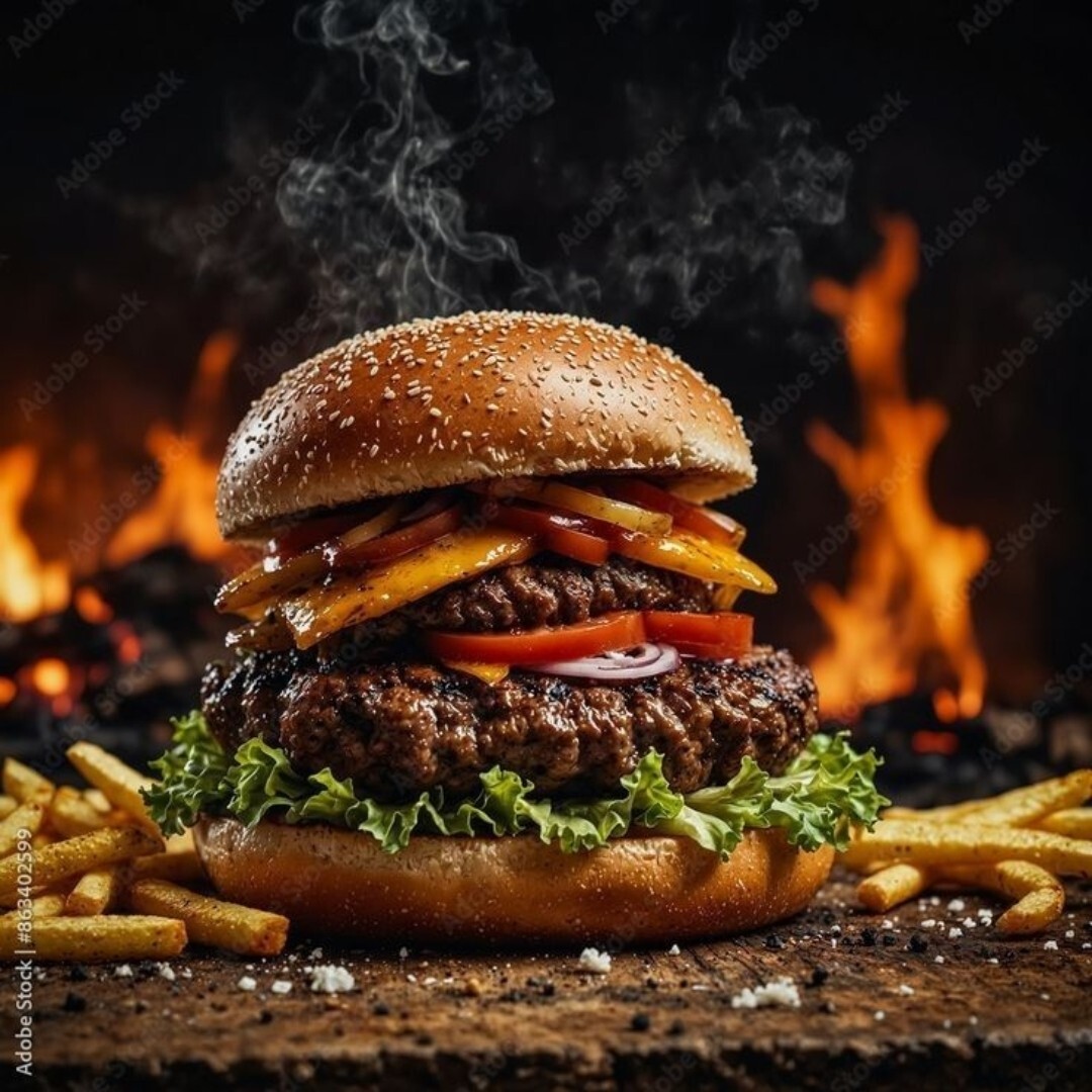 DOUBLE KÖFTEBURGER
