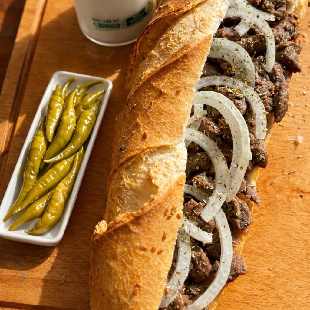 Baget Ekmek Arası Et Kavurma (160 Gr)
