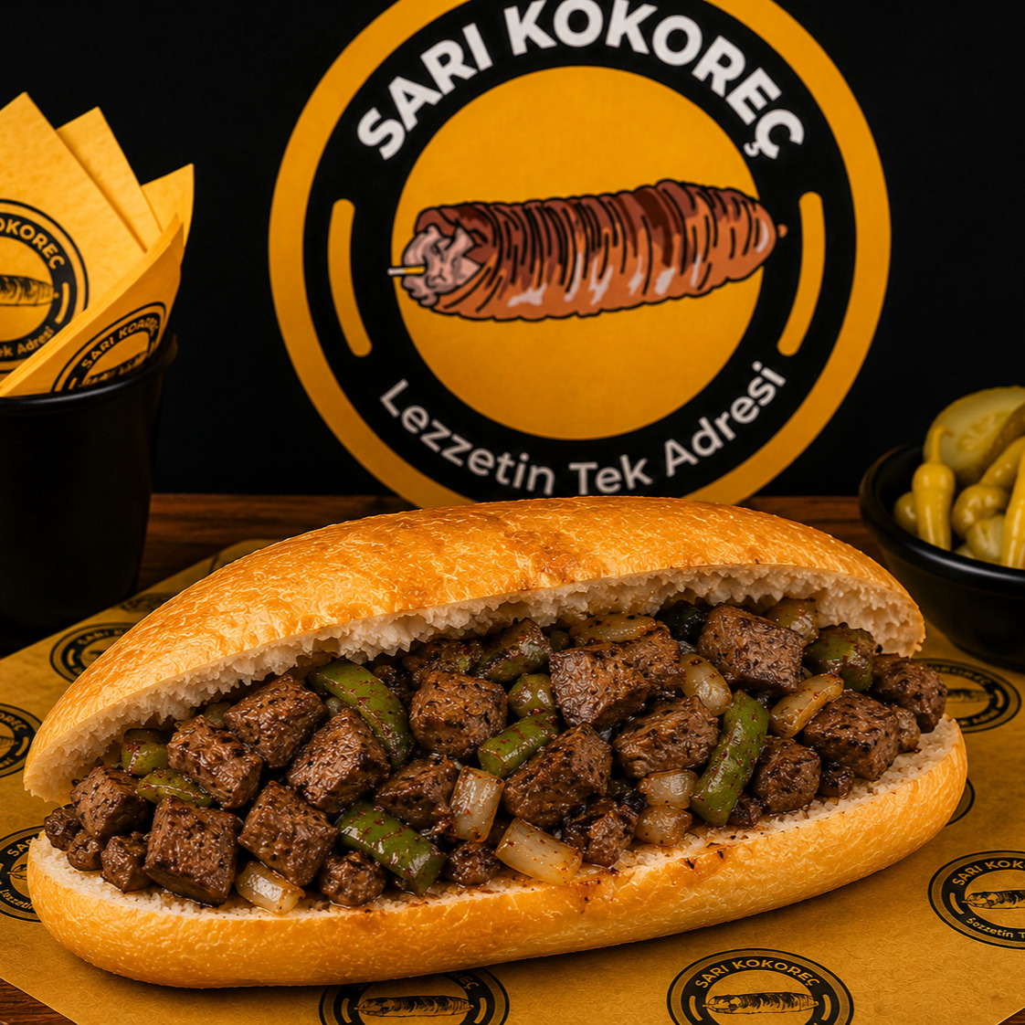 Tam Ekmek Arası Ciğer Tantuni