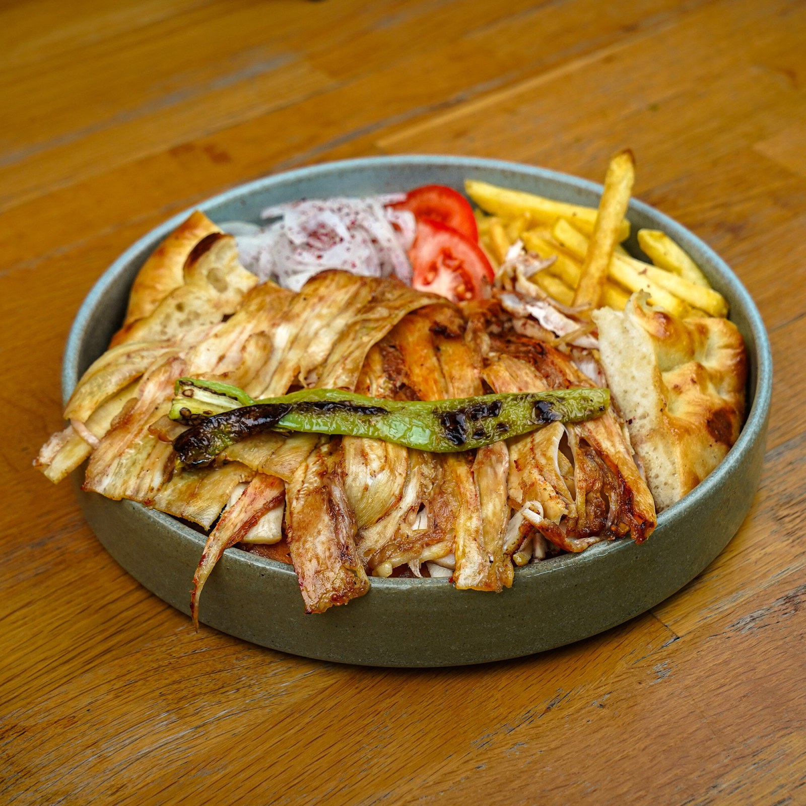 Pideli Tavuk Döner