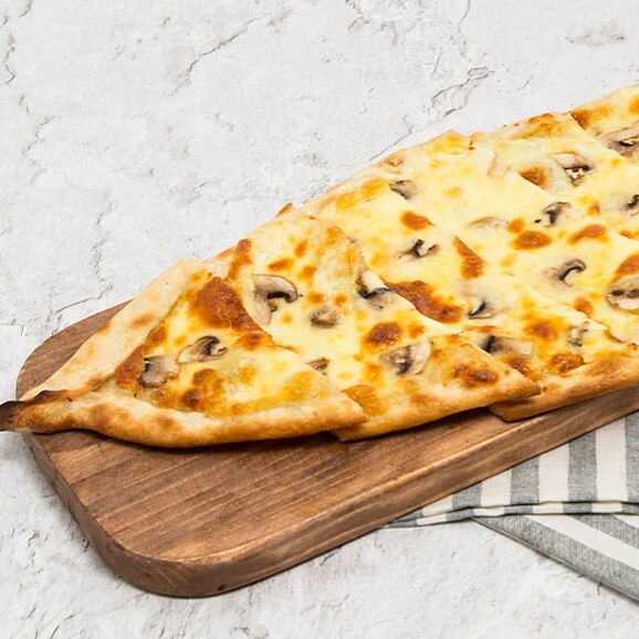 Kaşarlı Mantarlı Pide
