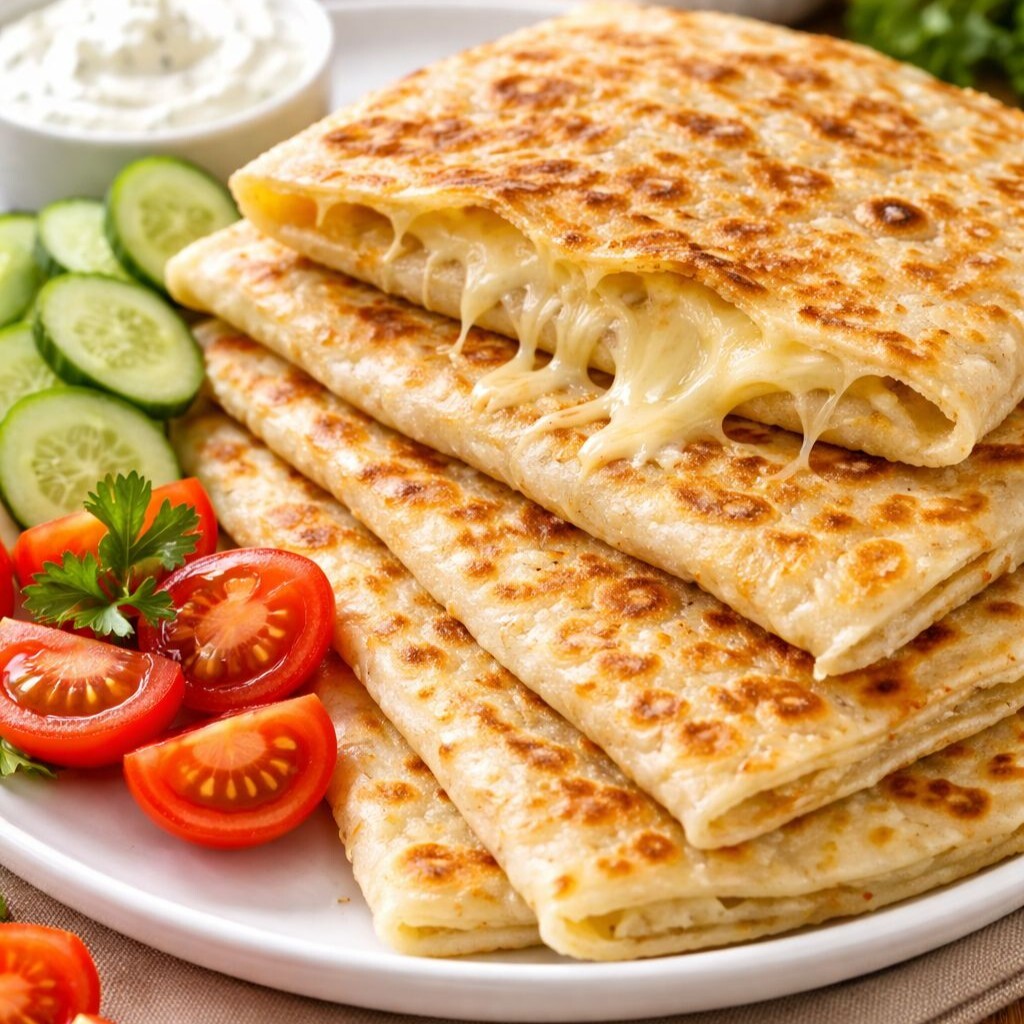 Kaşarlı gözleme
