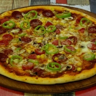 Acılı Mexicano Pizza (Orta Boy)