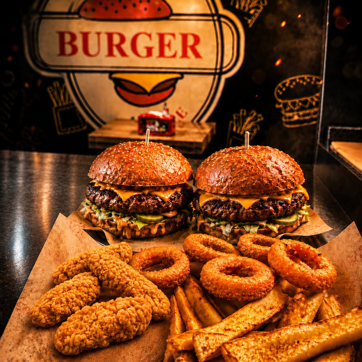 One House Burger Kampanya (2 Kişilik)