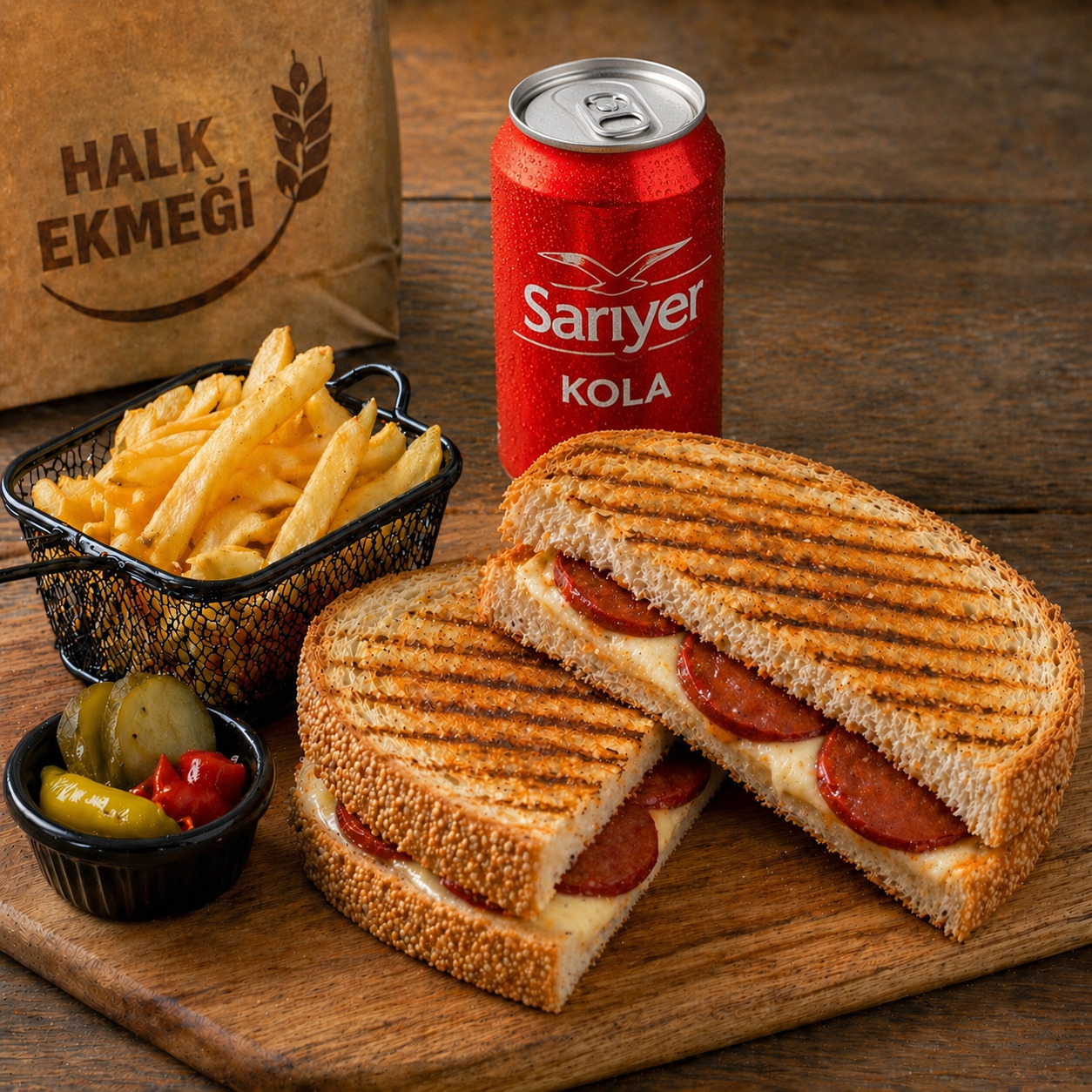 Karışık Tost Menü