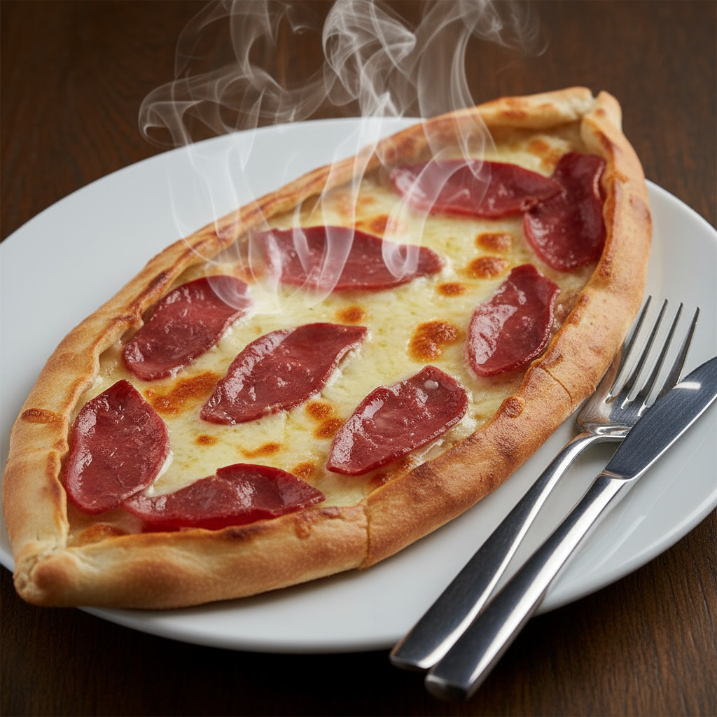 Pastırmalı Pide