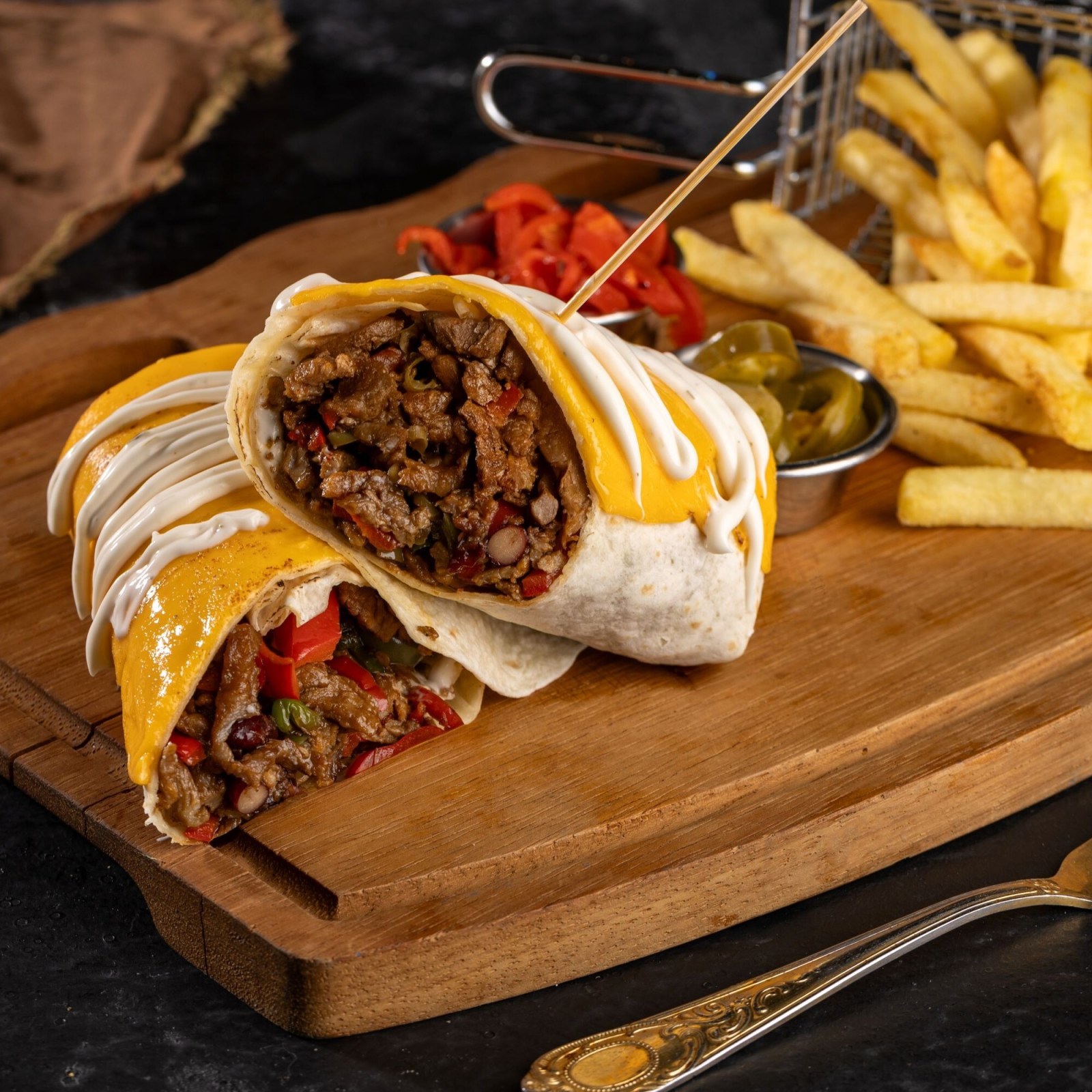 Meat Burrito Roll