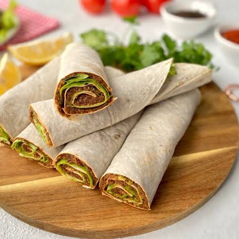 3'lü Çiğ Köfte Dürüm