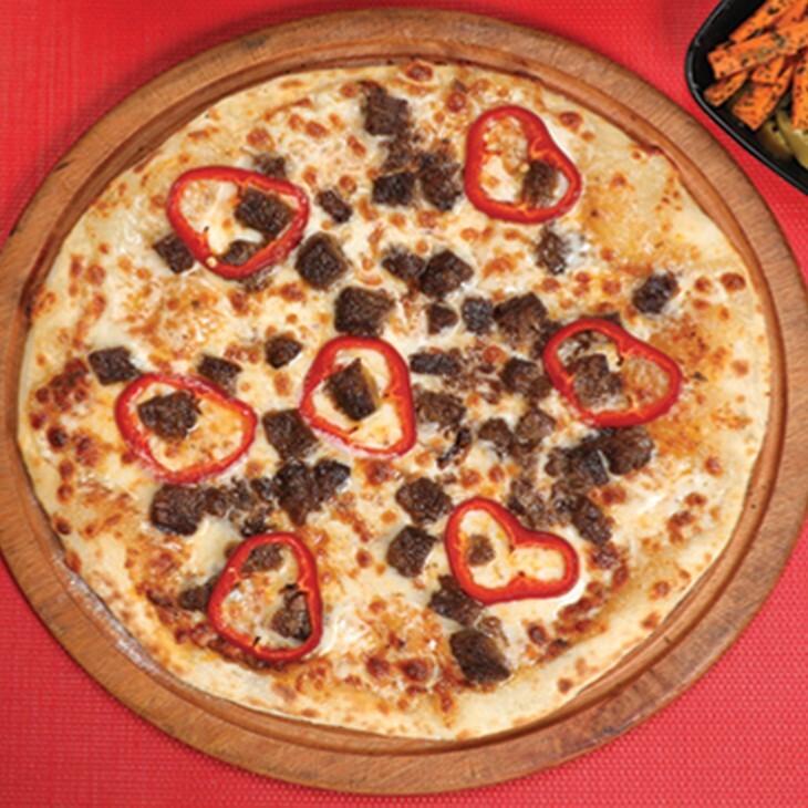 Kavurmalı Pizza