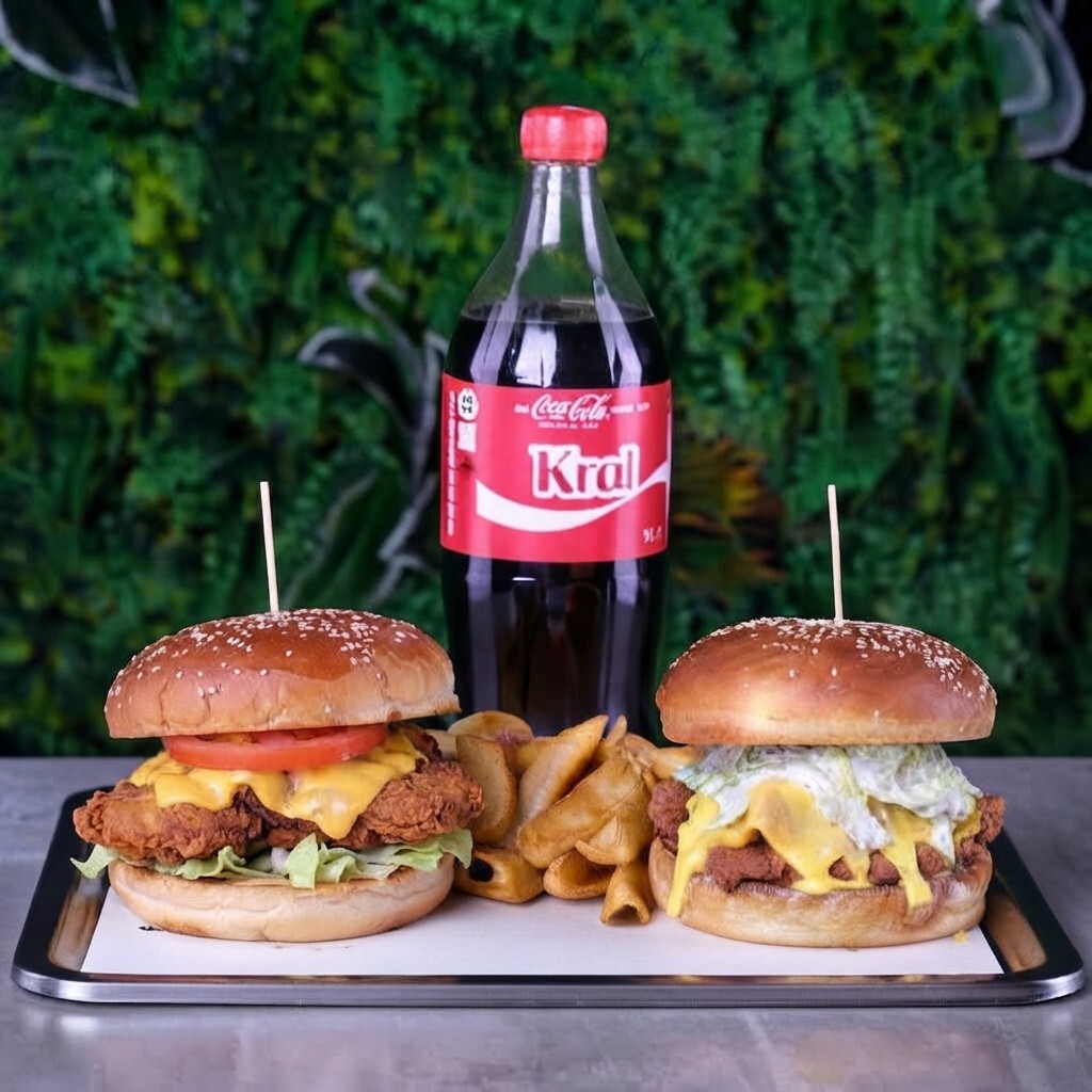 İkili Avantaj Chicken Burger Menü