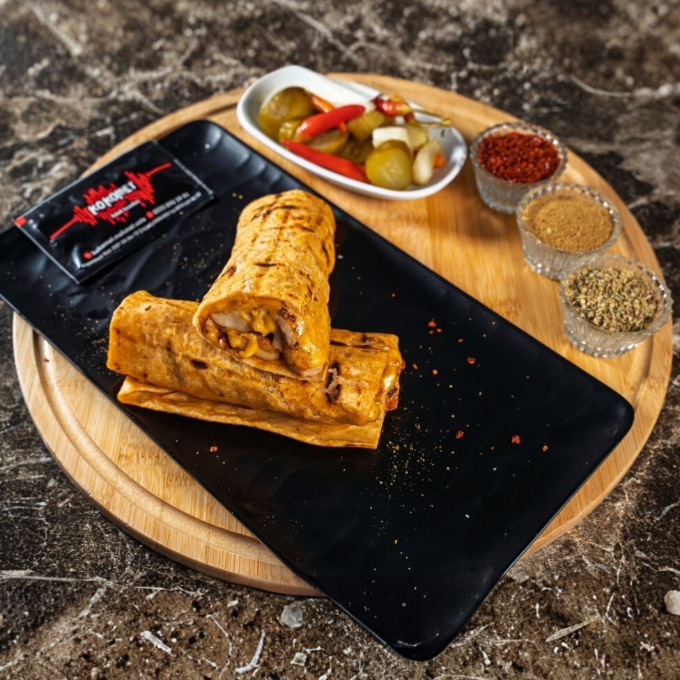Cheddarlı Tavuk Dürüm