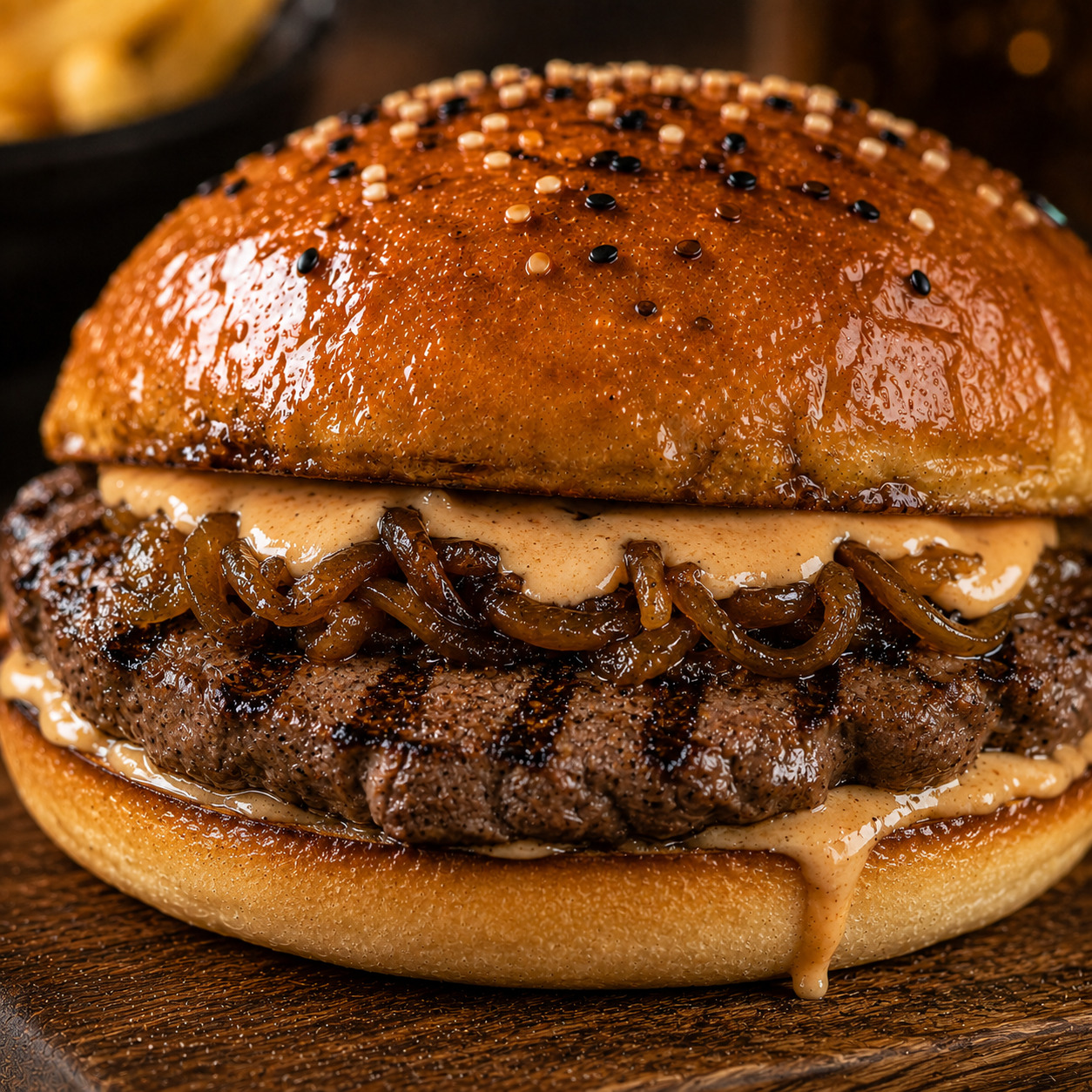 Rib Eye Steak Burger
