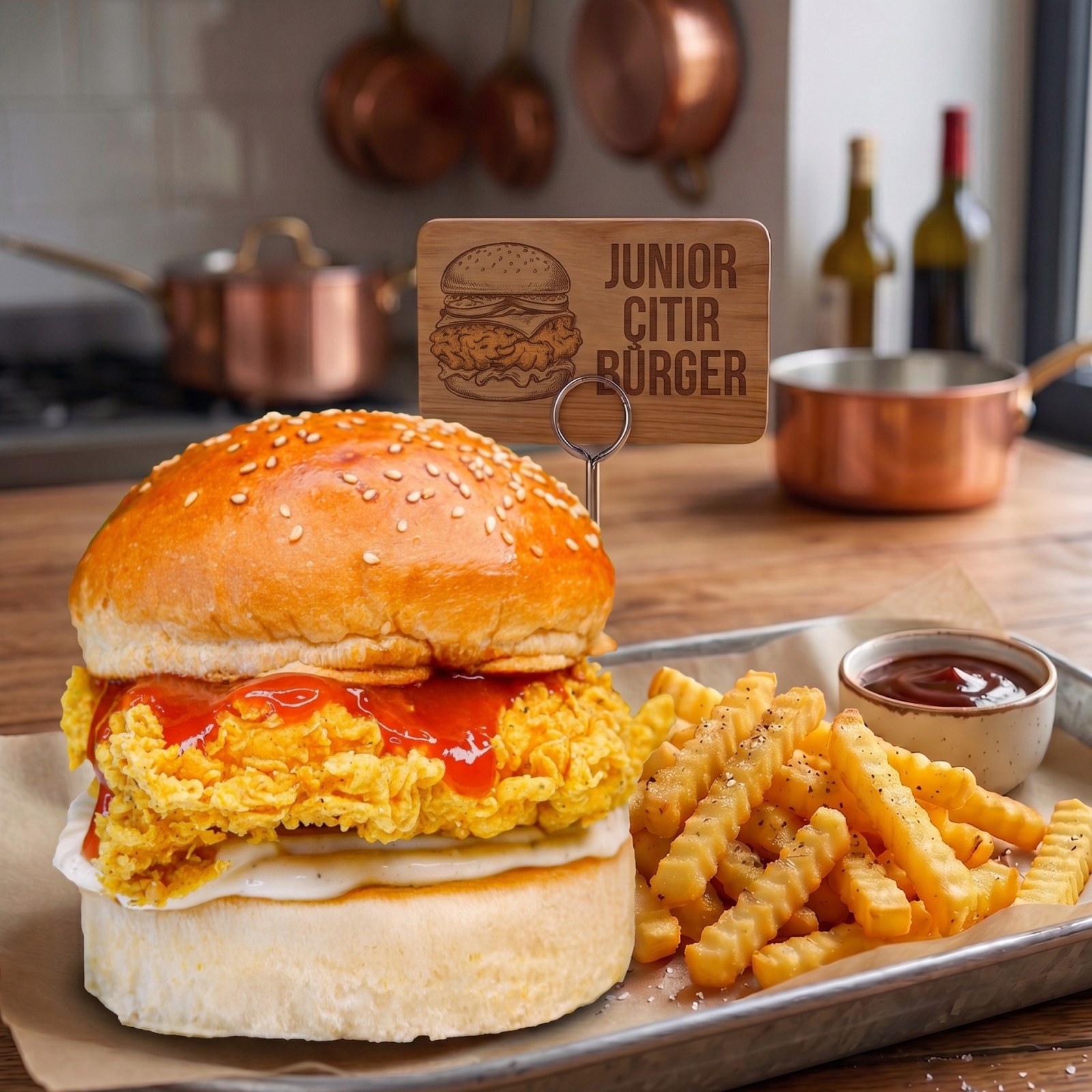 Kids Çıtır Burger ve Patates